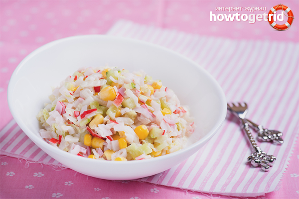 How to make crab salad