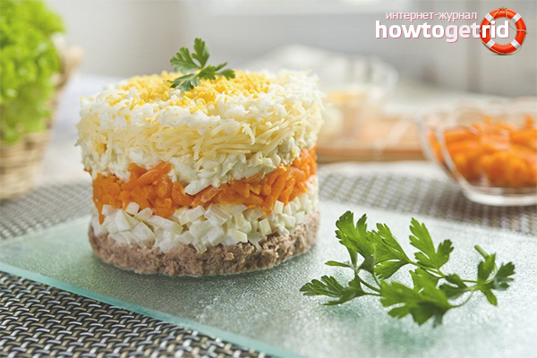 How to make a mimosa salad