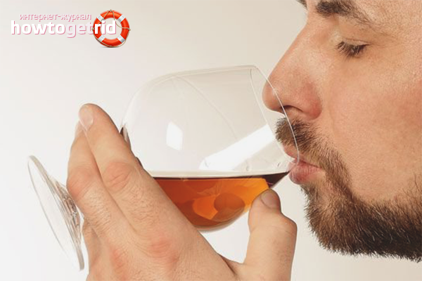 Cognac for medicinal purposes