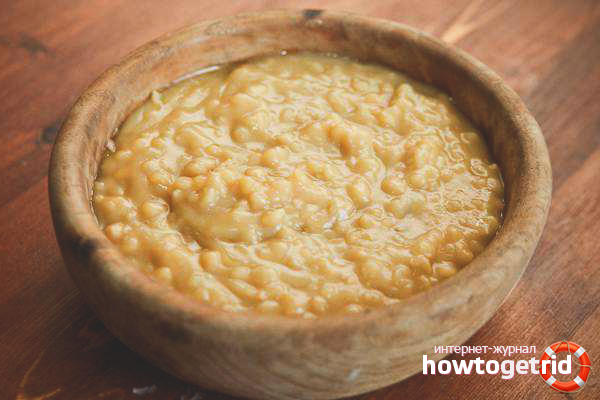 The benefits of pea porridge