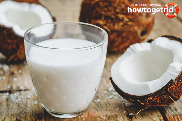 The benefits and harms of coconut milk