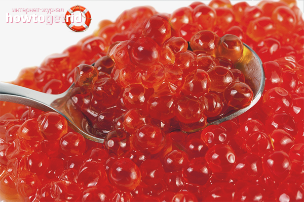 The benefits of red caviar for pregnant women