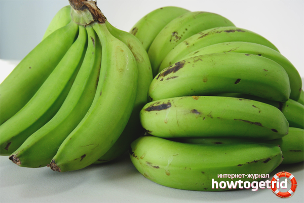 The benefits of green bananas