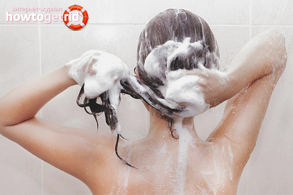 Rules for washing your hair in the fall