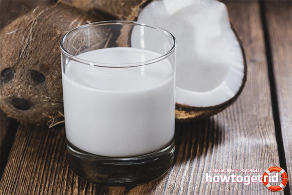 Harm coconut milk