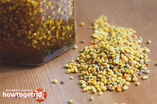 Harm to bee pollen