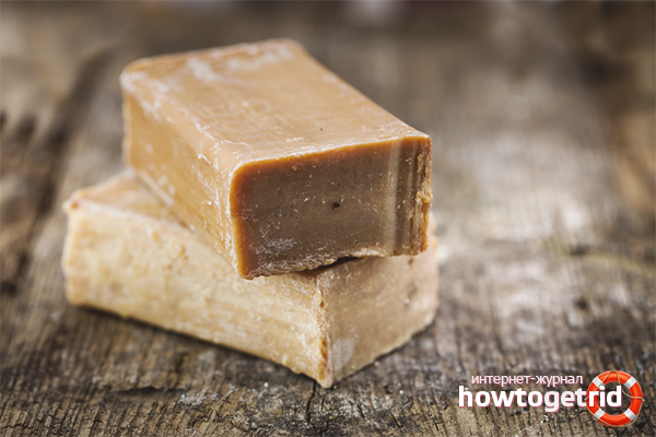 Laundry soap for hair