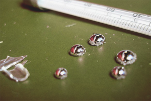 How to collect mercury from a broken thermometer