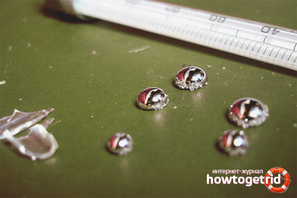 Comment collecter le mercure d'un thermomètre cassé