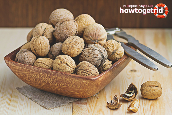 Medicinal properties of walnut partitions