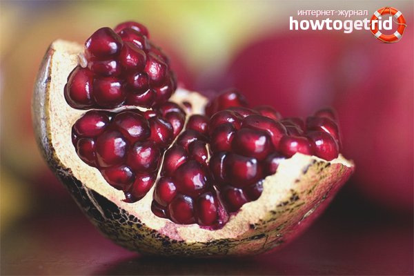 Pomegranate treatment