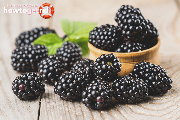 The benefits and harms of blackberries