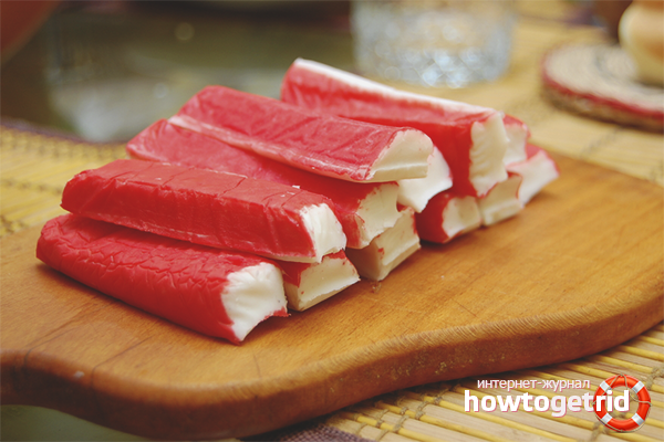 The benefits and harms of crab sticks