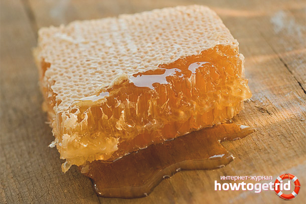 The benefits and harms of honey in honeycombs