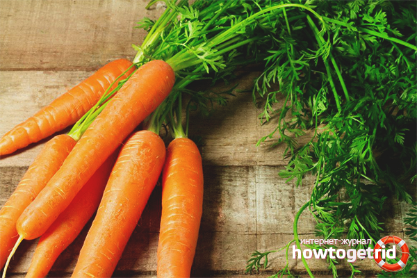 The benefits of carrot tops for men