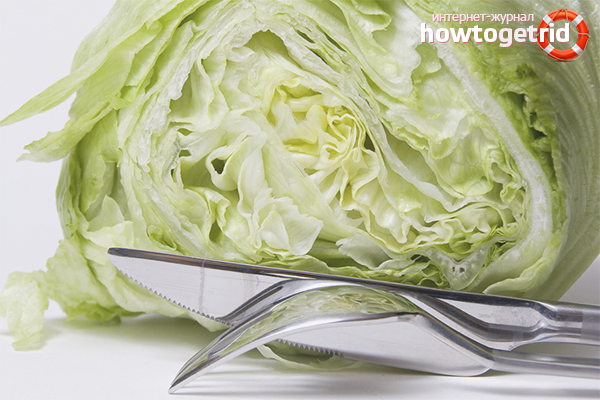 Harmful lettuce iceberg