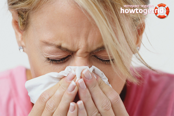Folk remedies for runny nose and nasal congestion