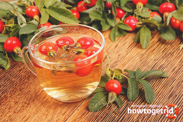The benefits and harms of a rosehip broth
