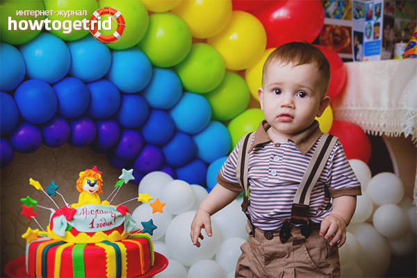 Festive atmosphere for 1 year