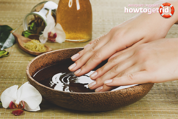 Bains pour les mains