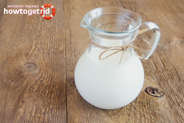 The harm of milk when losing weight