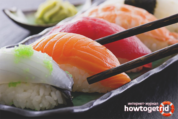 Comment utiliser les sushis