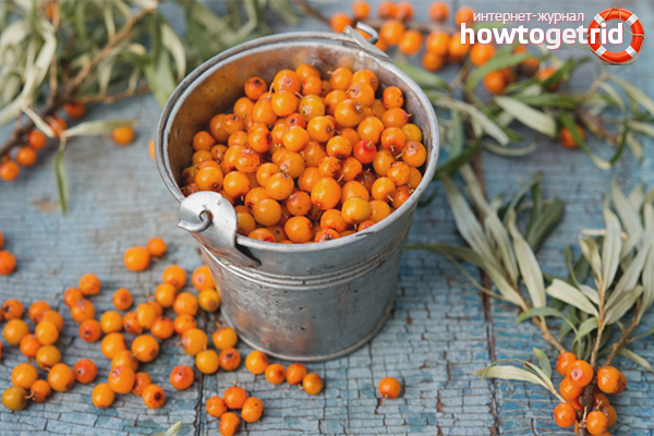Folk remedies with sea buckthorn for hair