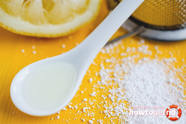 Rinsing hair with citric acid