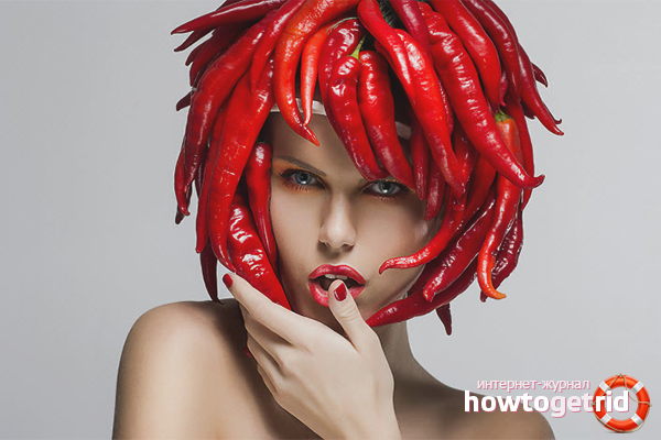 Warm mask for hair loss