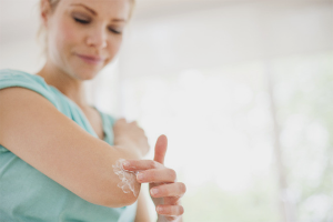 Dry skin on the elbows