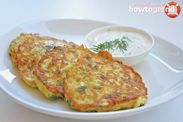 Zucchini fritters