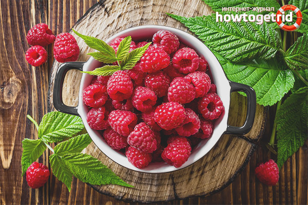 Raspberry for diseases