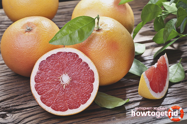 Useful properties and contraindications of grapefruit