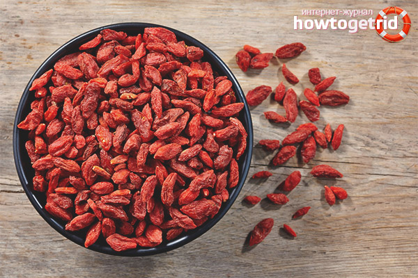 Useful properties and contraindications of goji berries