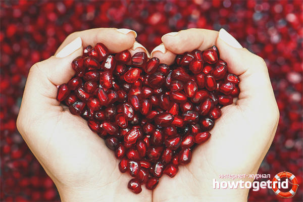 The benefits of pomegranate for women