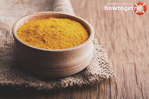 The benefits of turmeric in cosmetology