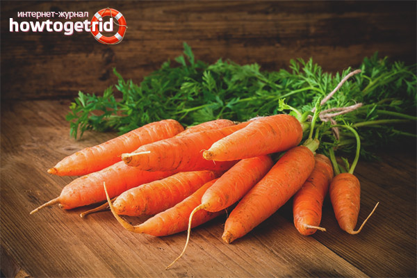 Contraindications carrots