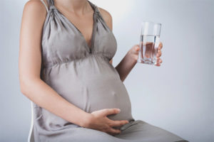 Water during pregnancy
