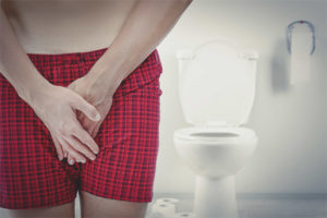 Frequent urination in men without pain