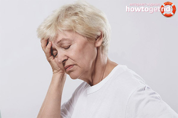 Dizziness with menopause