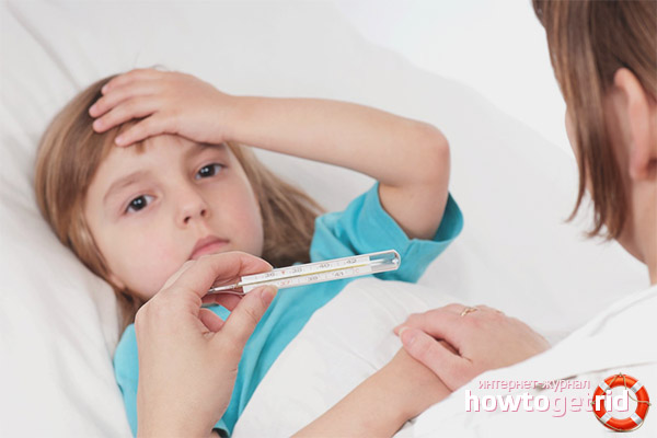 Comment moudre un enfant avec du vinaigre à une température