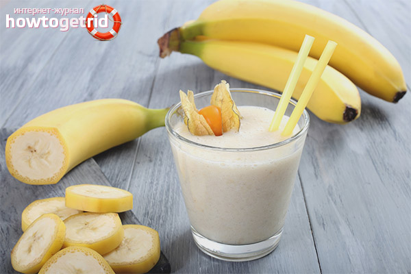 How to make a banana smoothie
