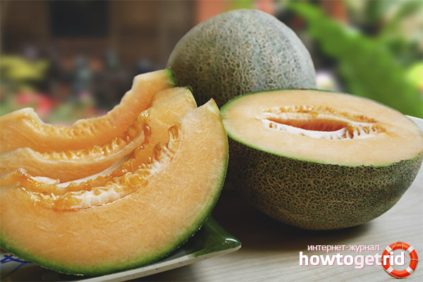 How to eat melon correctly