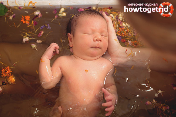 The healing qualities of herbs for bathing children