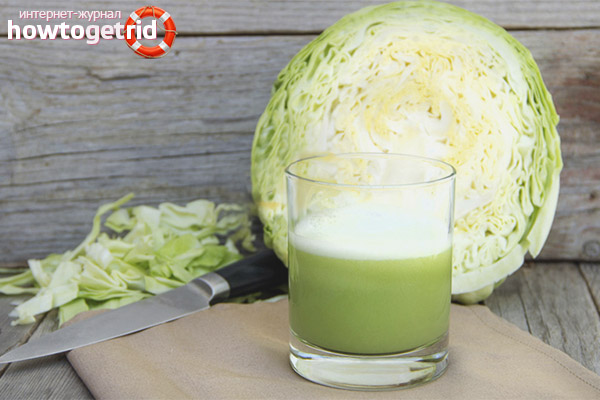 Propriétés et contre-indications utiles pour le jus de chou
