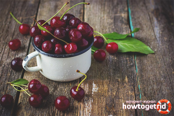 The benefits of red cherries