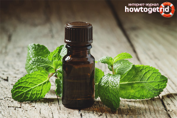 Peppermint essential oil