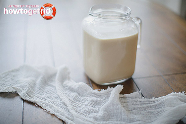 Lait de chèvre pour enfants