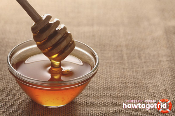 Merkmale der Behandlung von Gastritis mit Honig mit hohem Säuregehalt