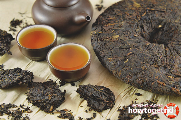 Useful properties and contraindications of puer tea